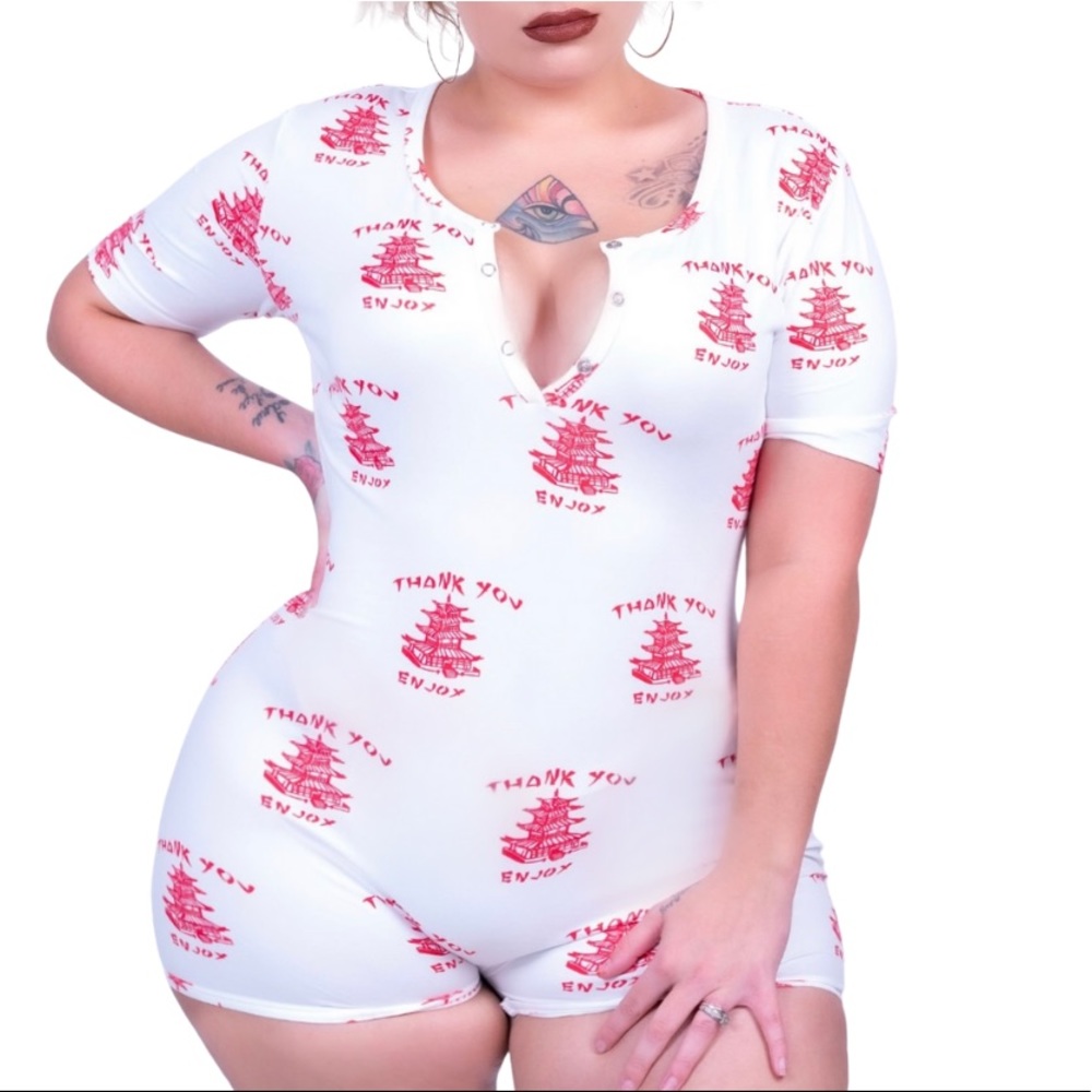 💎✨White thank you come again ✨💎 Stretchy comfy sleepwear